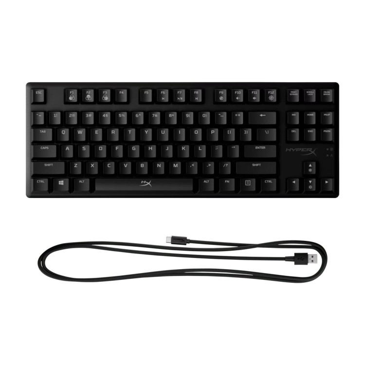 HyperX Alloy Origins Core HX Red US Layout Mechanical Gaming Keyboard Black