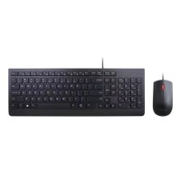 Lenovo Essential Wired Keyboard and Mouse Combo Black