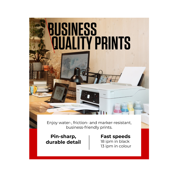 Canon MAXIFY GX3050 A4 Colour Multifunction Inkjet Printer