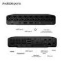 HP EliteDesk 8 Mini G1a AMD Ryzen AI 5 340 16GB RAM 512GB SSD Windows 11 Pro Mini PC