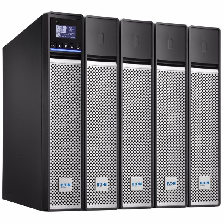 Eaton 5PX G2 - Netpack - UPS (rack-mountable / external 1500 Watt - 1500 VA - 1-phase - 9 Ah output connectors: 8 - 2U - black, silver