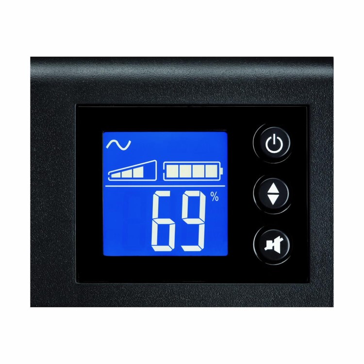 Eaton 5SC 1000i - UPS - AC 220/230/240 V - 700 Watt - 1000 VA - 1-phase - 9 Ah - RS-232, USB - output connectors: 8 - black