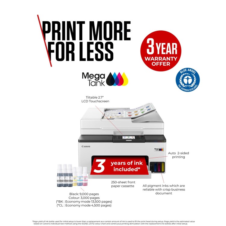 Canon Maxify GX2050 EB2 A4 Inkjet Printer