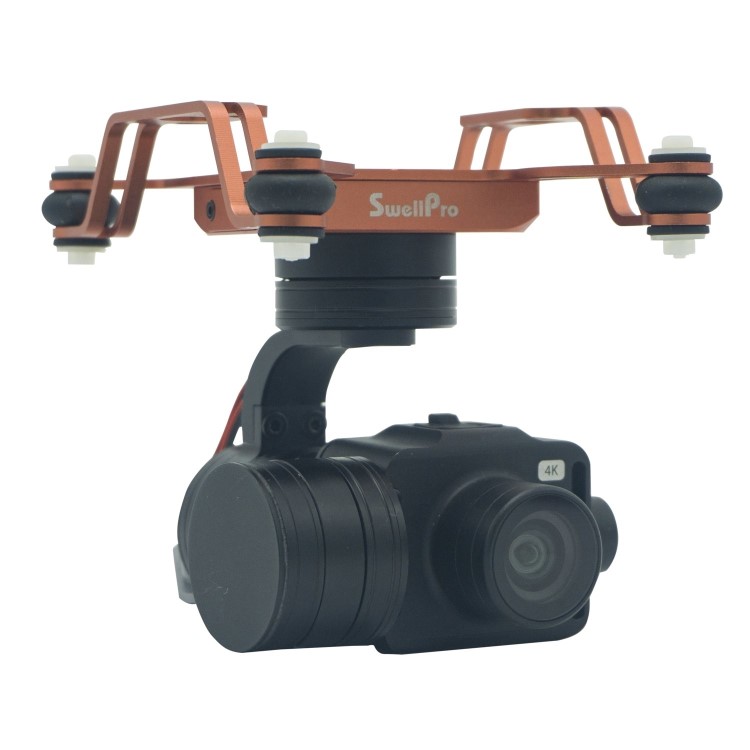 SwellPro GC3-S Waterproof 3 Axis 4K Gimbal Camera for SplashDrone 4