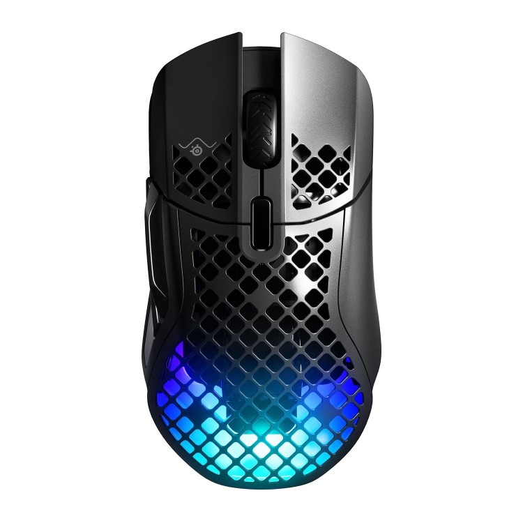 SteelSeries Aerox 5 RGB Optical Wireless Lightweight Gaming Mouse Black
