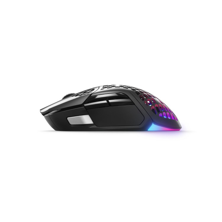 SteelSeries Aerox 5 RGB Optical Wireless Lightweight Gaming Mouse Black