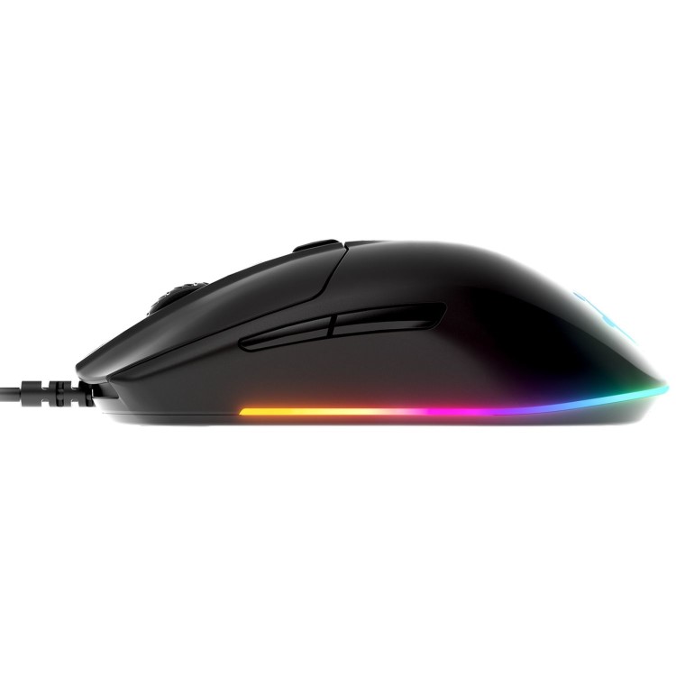 SteelSeries Rival 3 RGB Wired Gaming Mouse Black
