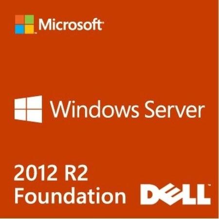 Dell Windows Server 2012 R2 Foundation English 15 Users 1 CPU OEM ROK