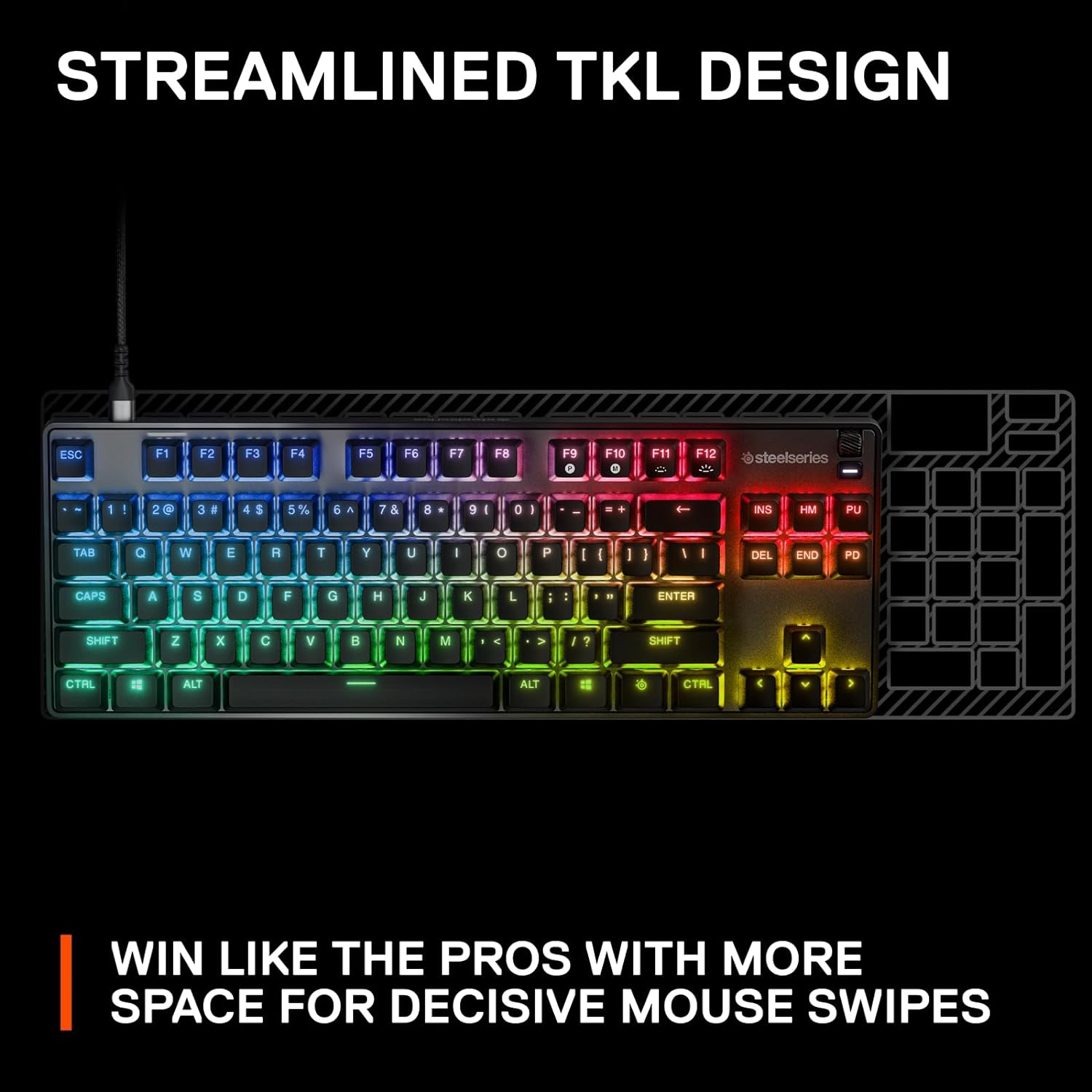 SteelSeries Apex 9 TKL Wired Mechanical Gaming Keyboard on Servers SteelSeries Apex 9 TKL Wired Mechanical Gaming Keyboard on Servers