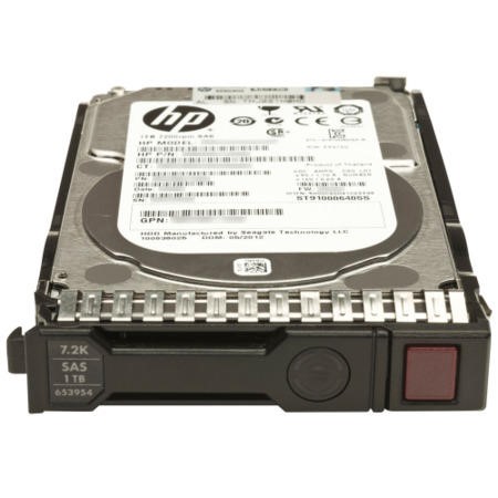 Hewlett Packard SPS-DRV HD 1TB 6G SAS 7.2K 2.5 DP MDL SC on Servers Direct 1 tb sas