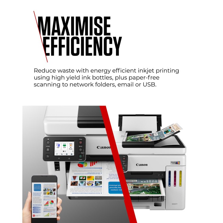 Canon MAXIFY GX7150 A4 Colour Multifunction Inkjet Printer