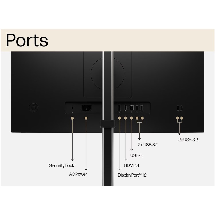 HP E24 G5 23.8" IPS Full HD Monitor
