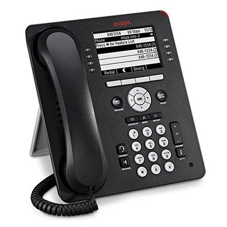 Avaya 9608 IP Deskphone - VoIP phone - H.323 SIP - 8 lines - grey