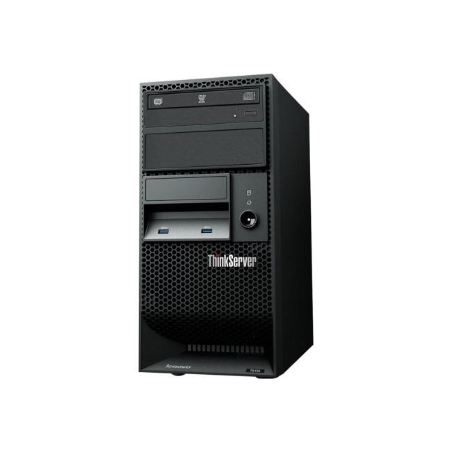 Lenovo ThinkServer Ts150 70LV Intel Xeon E3-1225v5 16GB 2x1TB DVD-RW Tower Server