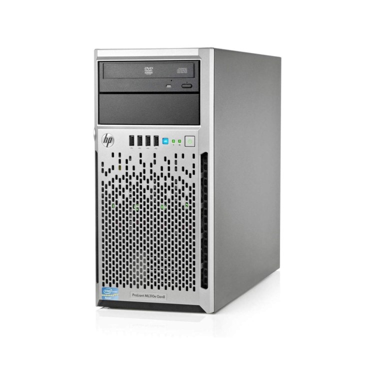 HPE ProLiant ML310e V2 Gen8 Intel Xeon E3-1220v3 Quad Core Tower Server