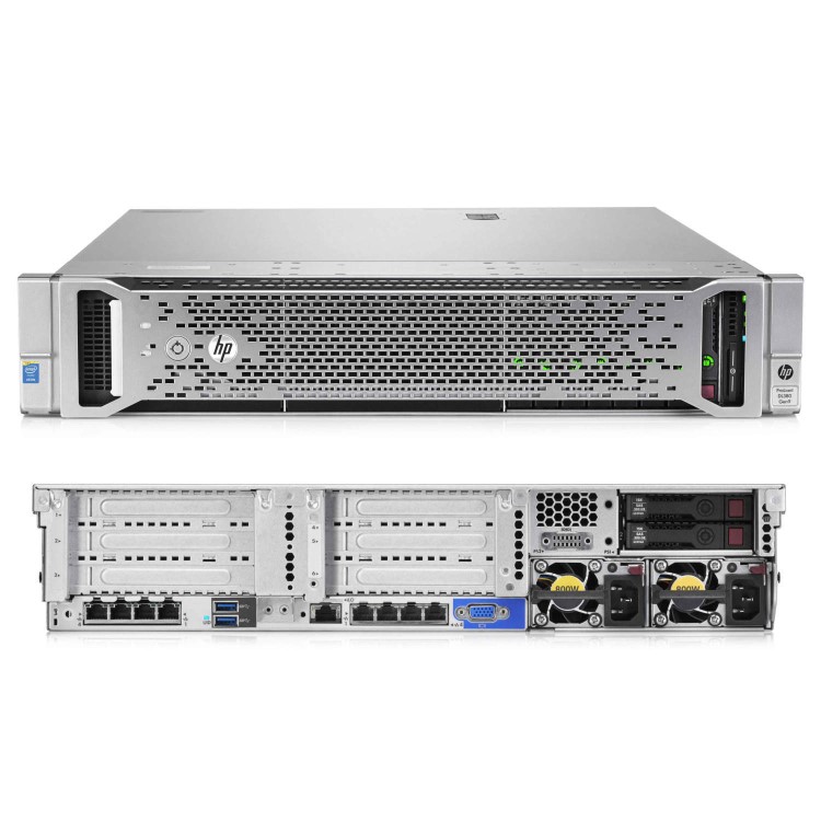 HPE ProLiant DL380 Gen9 Xeon E5-2603v3 6-Core 8GB 8x2.5in Hot Plug DVDRW Rack Server
