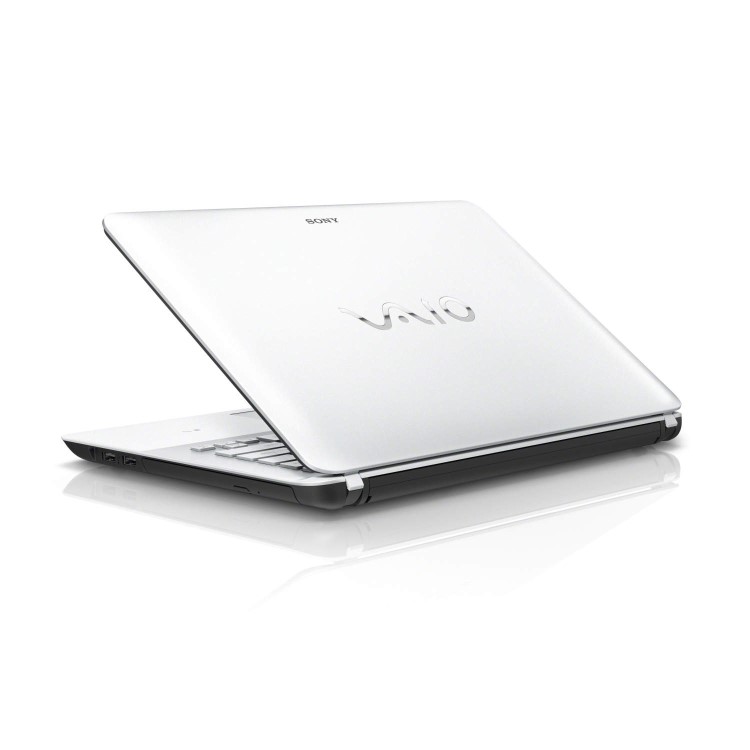 Sony VAIO Fit E 14 Core i3 4GB 750GB 14 inch Windows 8 Laptop in White 