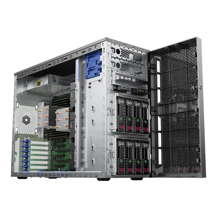 HPE ProLiant ML150 Gen9 Intel Xeon E5-2603v3 6-Core 1.60GHz 15MB 4GB 1 x 4GB 4 x Non-Hot Plug 3.5in Dynamic Smart Array B140i SATA No Optical 550W 3yr Parts 1y NBD