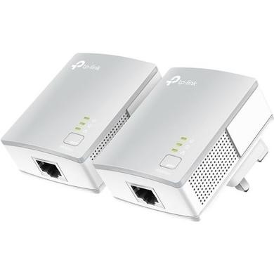 TP-Link AV600 600Mbps 1 Port Powerline Adapter - 2 Pack