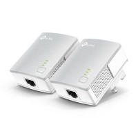 Refurbished TP-Link AV600 600Mbps 1 Port Powerline Adapter - 2 Pack