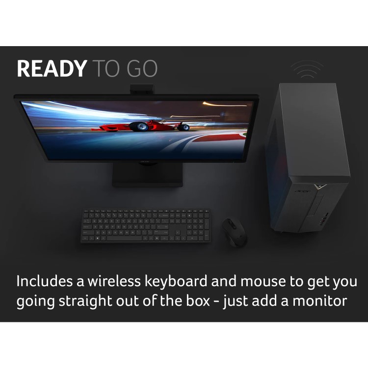 Acer Aspire TC-1760 Intel Core i5-12400 - 8GB 2TB HDD Windows 11 Home Desktop PC