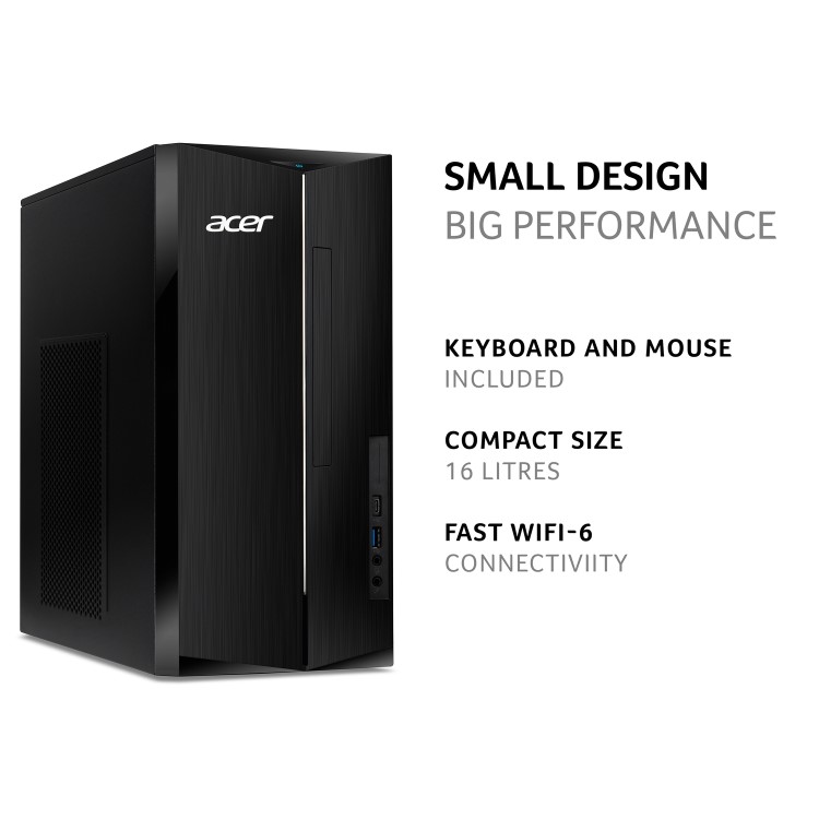 Acer Aspire TC-1760 Intel Core i5-12400 - 8GB 2TB HDD Windows 11 Home Desktop PC