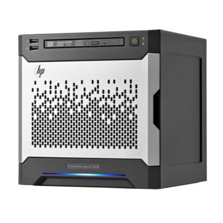 HP ProLiant MicroServer Gen8 G2020T 2.5 GHz 3MB 4GB 1x4GB UDIMM 2 x 1024GB 7.2k rpm Non-Hot Plug 3.5in SATA 2 LFF SATA B120i/ZM 
