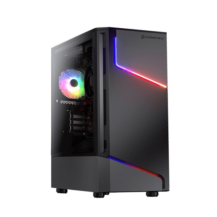 Refurbished StormForce Onyx Intel Core i5-12400F 16GB RAM 1TB SSD RTX 3050 Windows 11 Gaming PC