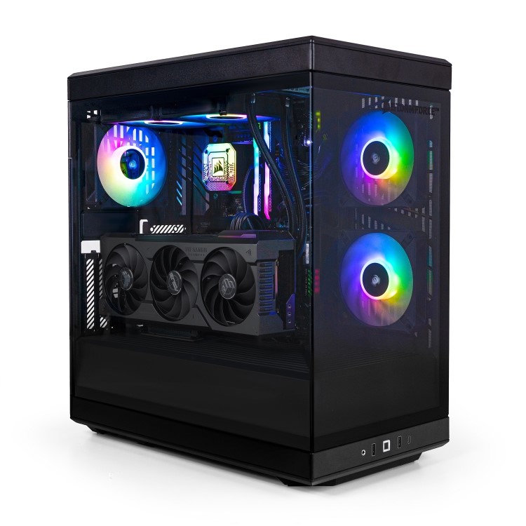 StormForce Hyte Y40 Core i9-14900KF 32GB 2TB RTX 4080 Super Windows 11 Gaming PC