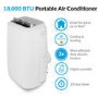 electriQ 18000 BTU Portable Air Conditioner with Heat Pump