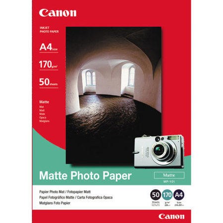 Canon Mp 101 Matt Photo Paper 50 Sheet S On Servers Direct