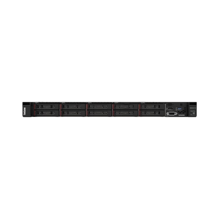 Lenovo ThinkSystem SR250 V2 Intel Xeon E E-2378 2.6GHz 8c 1P 32GB DDR4-SDRAM 2.5 Inch 450 W 1U Rack Server