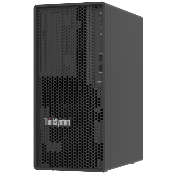 Lenovo ThinkSystem ST50 V3 7DF31001EA Intel Xeon 6315P 2.8GHz 4C 16GB RAM 2x480GB SSD Tower Server
