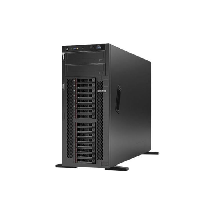 Lenovo ThinkSystem ST550 Intel Xeon Silver 4210 2.2GHz 10c 1P 32GB 930-8i 2.5 SFF 750W Gigabit Ethernet Tower Server