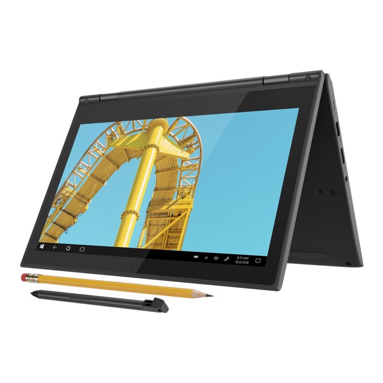 Lenovo 300e Intel Celeron N4120 4GB 64GB eMMC 11.6 Inch Touchscreen Windows 10 Pro National Academic Convertible Laptop