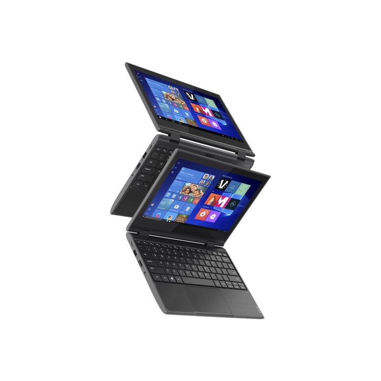 Lenovo 300e Intel Celeron N4120 4GB 64GB eMMC 11.6 Inch Touchscreen Windows 10 Pro National Academic Convertible Laptop