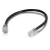 CablesToGo Cables To Go 0.5m Cat5E 350MHz Assembled Patch Cable - Black