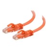 Cables To Go 7m Cat6 550MHz Snagless Patch Cable Orange