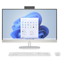HP 27-cr0017na AMD Ryzen 3 7320U 8GB RAM 512GB SSD 27 Inch Windows 11 All-in-One PC