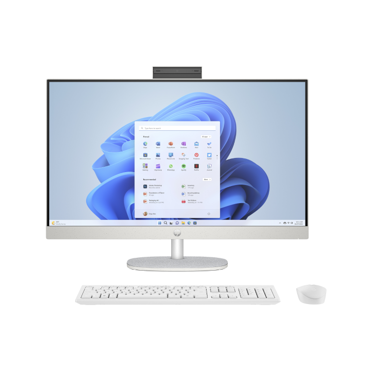 HP 27-cr0017na AMD Ryzen 3 7320U 8GB RAM 512GB SSD 27 Inch Windows 11 All-in-One PC