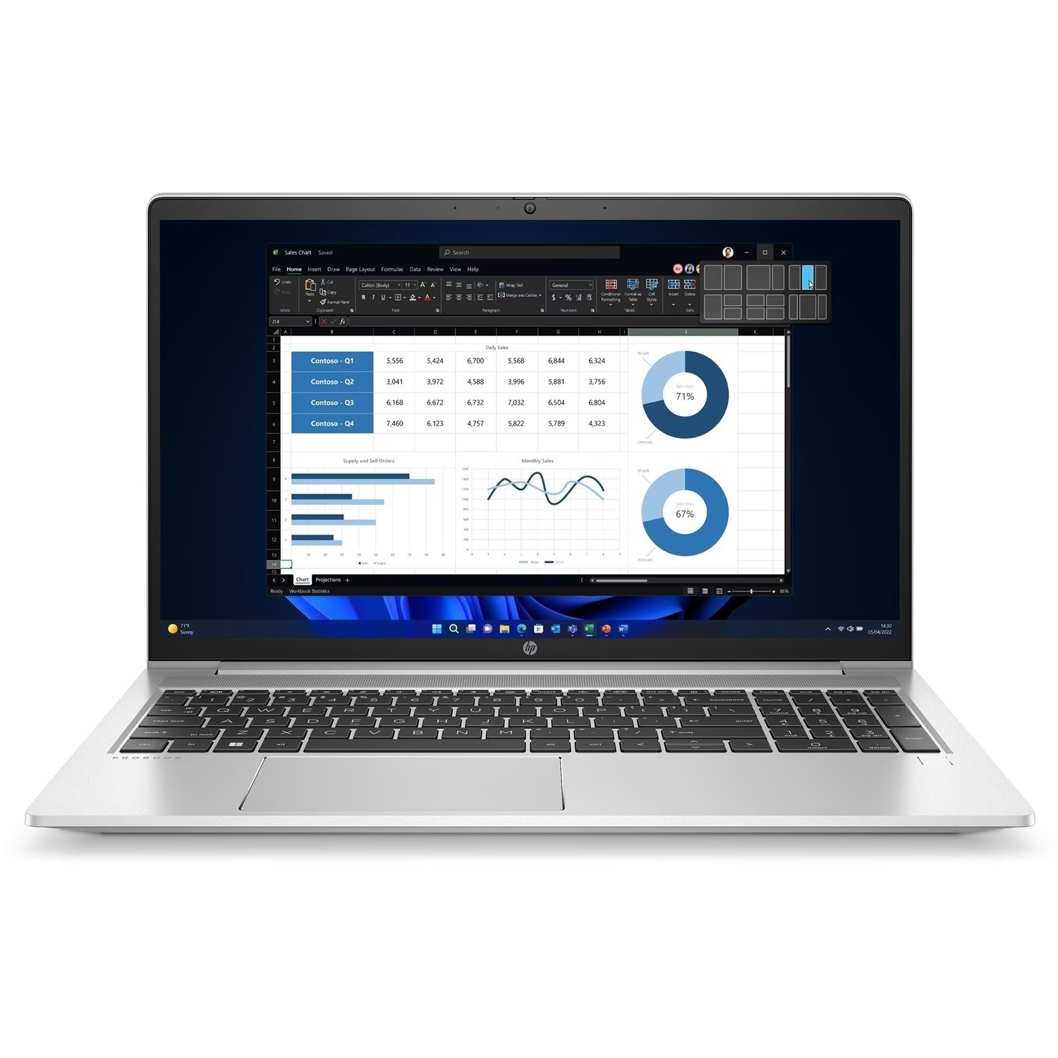 HP ProBook 450 G9 Intel Core i5 16GB RAM 256GB SSD 15.6 Inch
