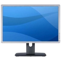 dell P2213 56cm 22 INCH Wide LED VGA DVI Display PORT 2 x USB Height Adjust Pivot Silver