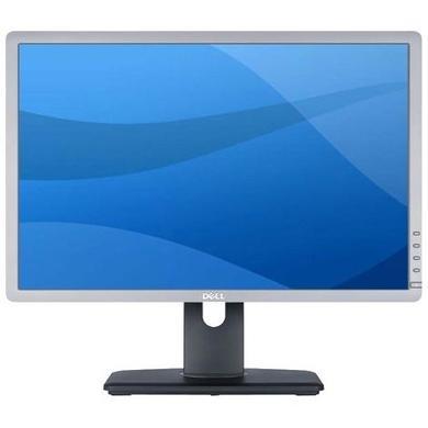 dell P2213 56cm 22 INCH Wide LED VGA DVI Display PORT 2 x USB Height Adjust Pivot Silver