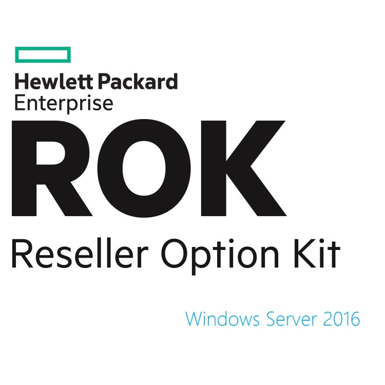 HPE Proliant Windows Server 2016 16-Core Standard English FIO Not Pre Installed
