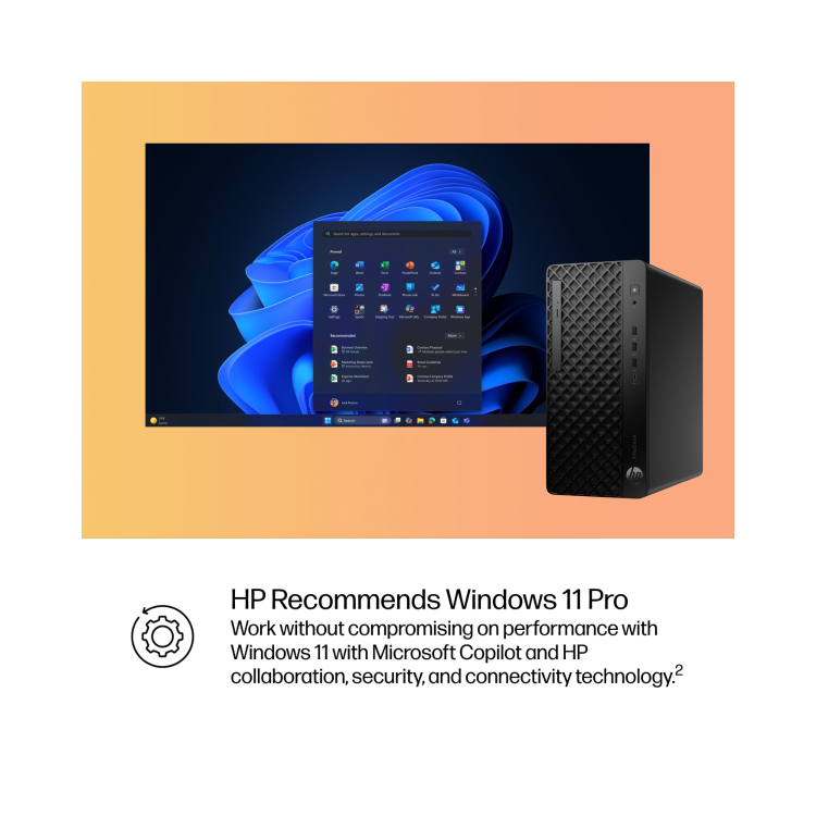 HP ProDesk 4 Tower G1i Intel Core Ultra 5 235 16GB RAM 512GB SSD Windows 11 Pro AI Desktop PC
