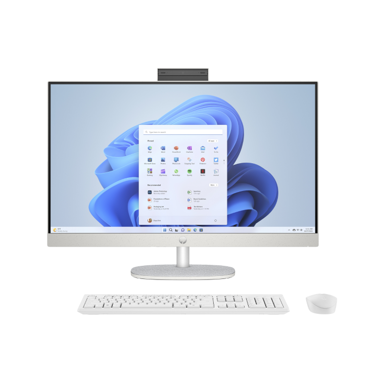 HP 27-cr0016na AMD Ryzen 5 7520U 16GB RAM 512GB SSD 27 Inch Windows 11 All-in-One PC