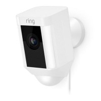 Ring 1080p HD Spotlight Camera - Wired - White Ring 1080p HD Spotlight Camera - Wired - White