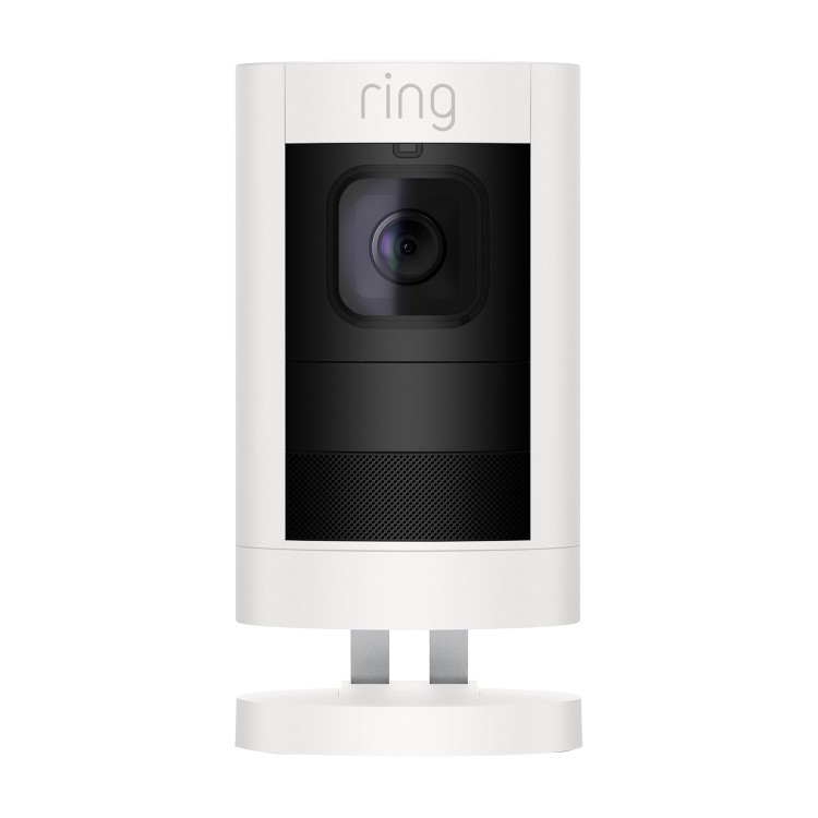 Ring 1080p HD Stick Up Cam  Battery Powered - White