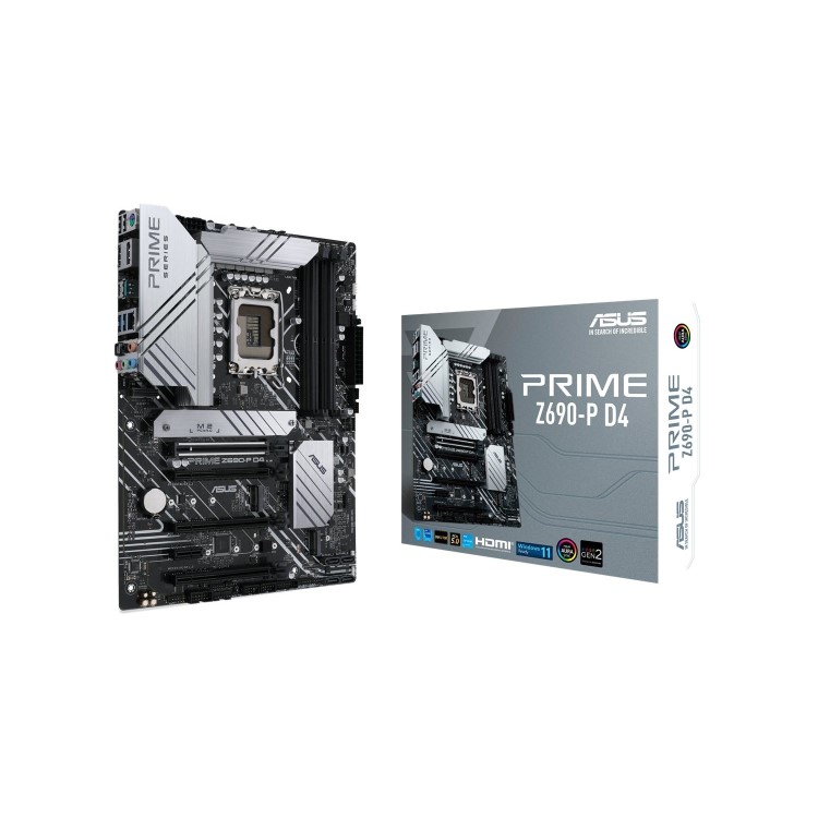 Asus Prime Z690-P D4 Intel Z690 LGA 1700 DDR4 ATX Motherboard
