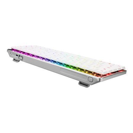 ROG Falchion RX Low Profile 65% Wireless Gaming Keyboard Pre-lubed ROG RX Red Low-Profile Optical Tri-mode Touch Panel MacOS RGB-White UK Layout